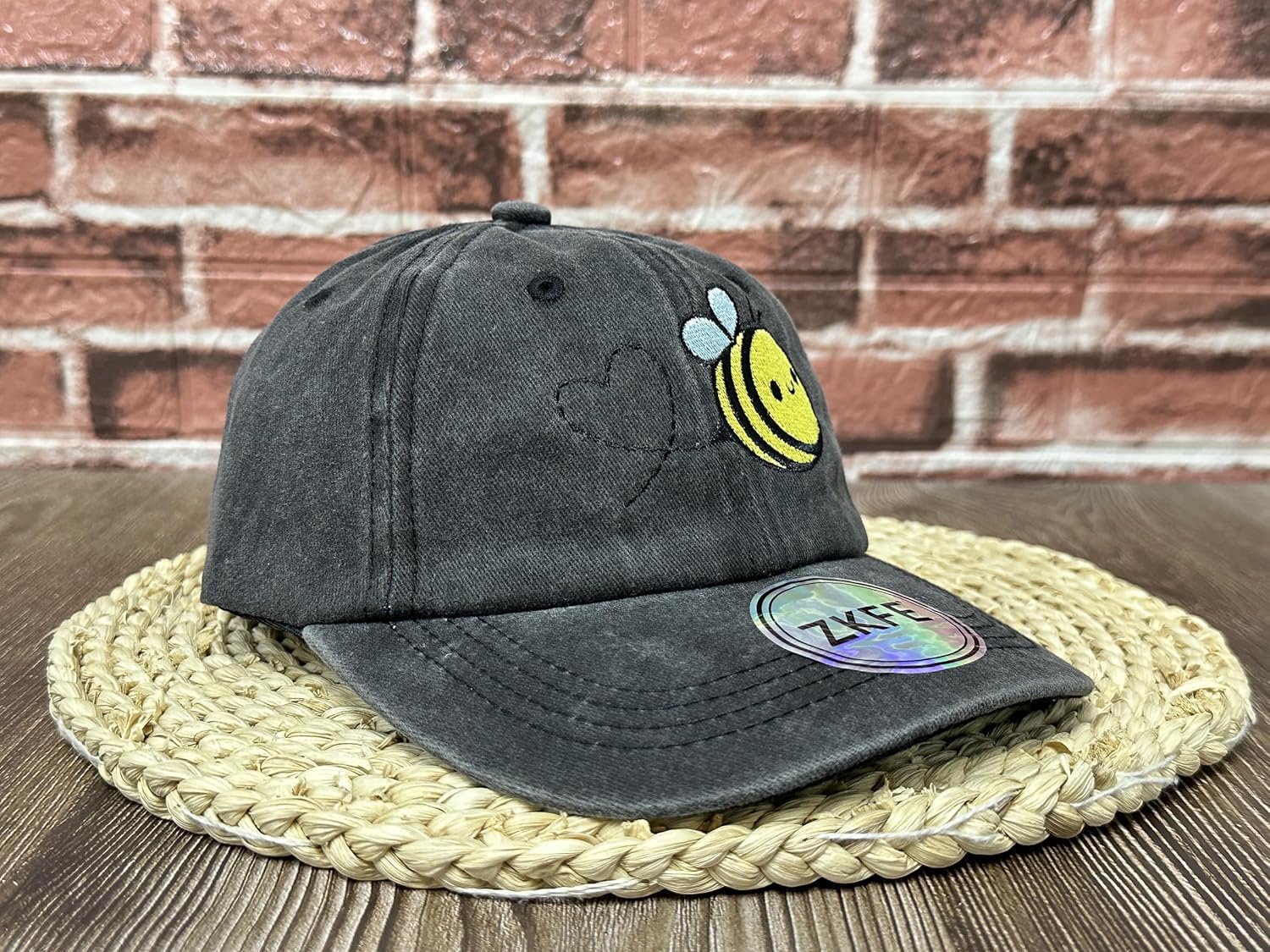 Adorable Embroidered Animal Baseball Hats for Kids
