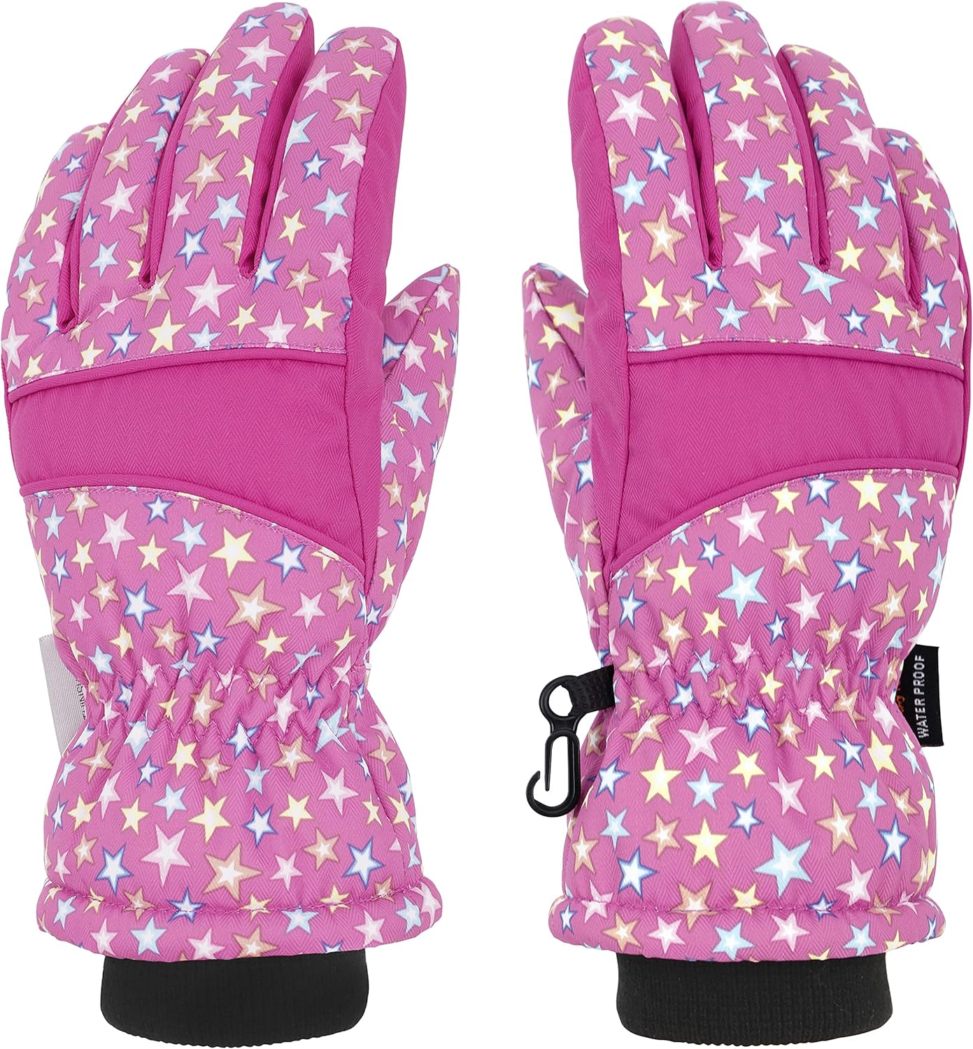 LULLABY KIDS Waterproof Snow Gloves for Kids