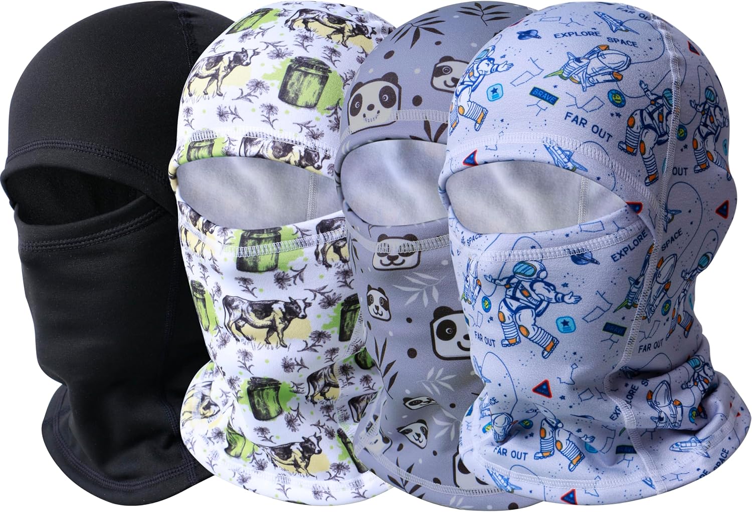 Warm Windproof Face Mask for Kids Extreme Cold Resistance Style